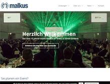 Tablet Screenshot of malkus.de